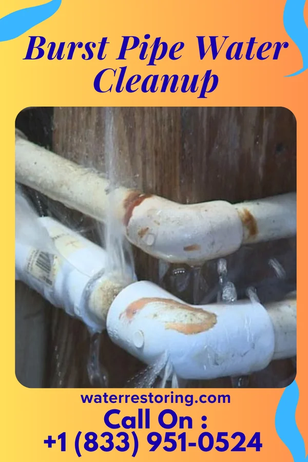 Burst Pipe Water Cleanup in Saratoga Springs, UT